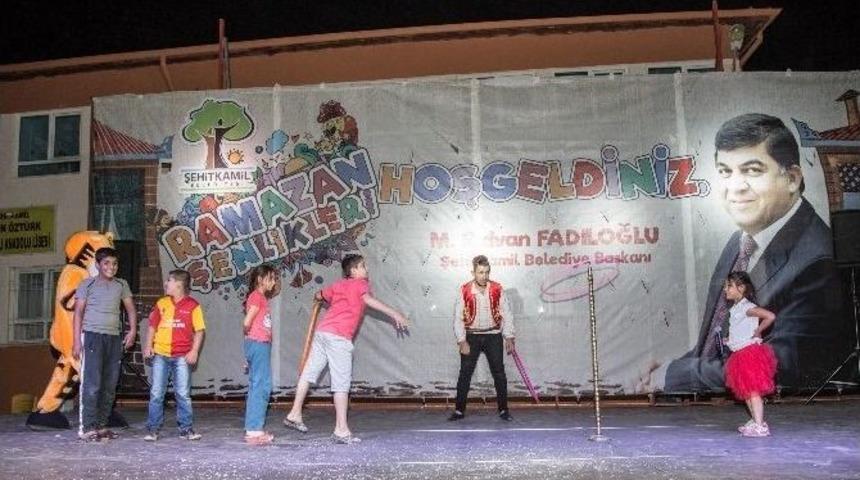 Ramazan Şenlikleri &Ccedil;ocukların Ayağına Gidiyor