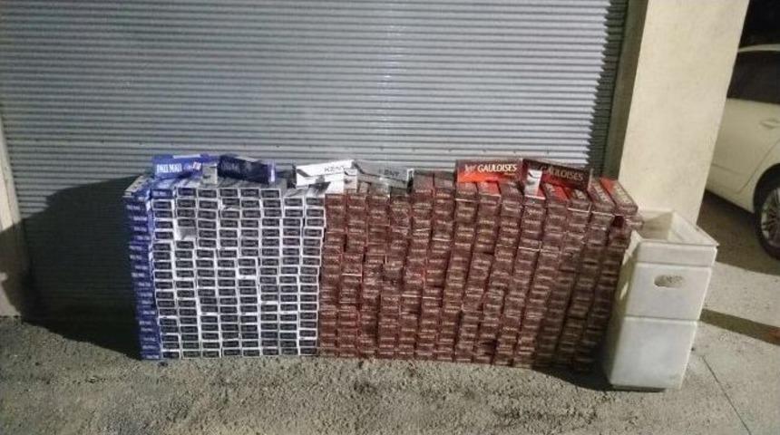 Batman&rsquo;da Ka&ccedil;ak Sigara Operasyonu