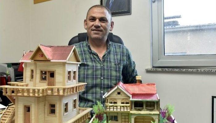 Maket Ev Yapıp Derneklerine Gelir Sağlıyor Gümüşhane Haberleri