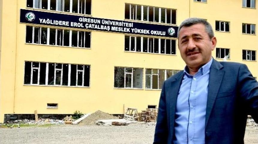 Yağlıdere Y&uuml;ksekokuluna Kavuşuyor