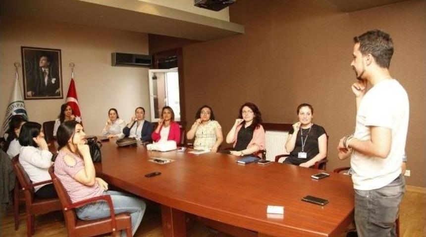 Odunpazarı Belediyesi&rsquo;nden Personeline &ldquo;işaret Dili&rdquo; Dersleri