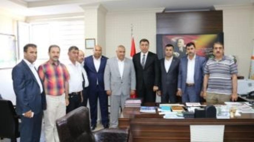 T&uuml;msiad &Uuml;yeleri Yeni Atanan Tarım İl M&uuml;d&uuml;r&uuml;n&uuml; Ziyaret Etti