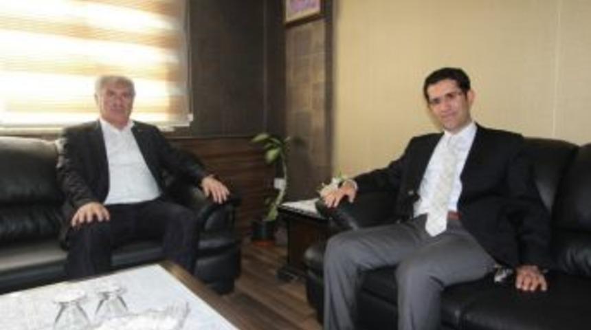 Adalet Komisyonu Başkanı Deniz&rsquo;den Başkan Memiş&rsquo;e Veda Ziyareti