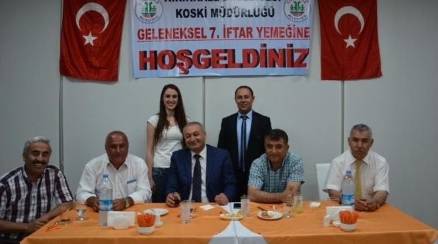 Kırıkkale&rsquo;de Belediye Personeli İftarda Buluştu