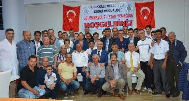 Kırıkkale’de Belediye Personeli İftarda Buluştu