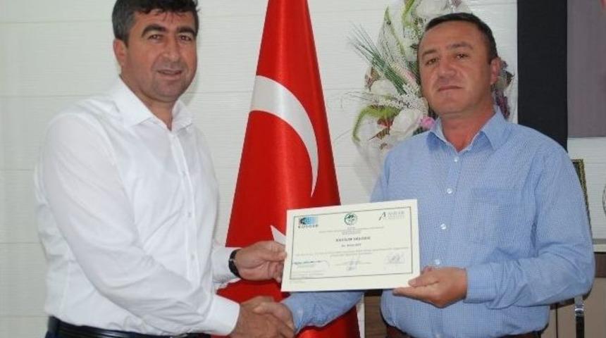 S&uuml;t Birliğinden 30 Kursiyer Girişimcilik Sertifikası Aldı