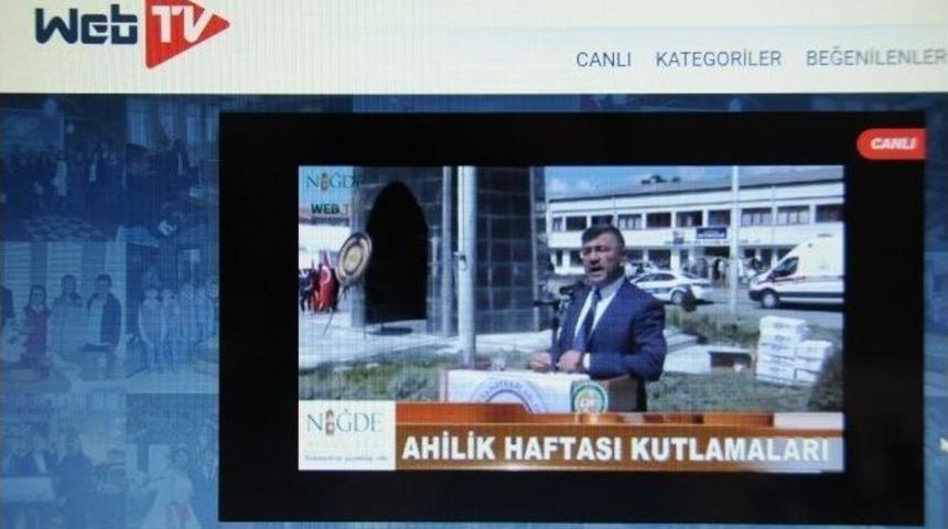 Niğde Belediyesi Web Tv Yayında