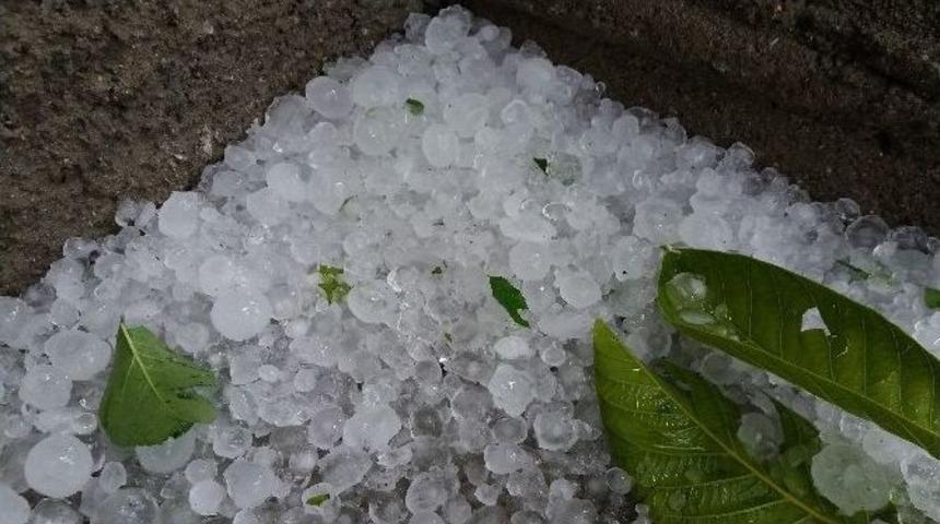 Osmancık&rsquo;ta Dolu Yağışı