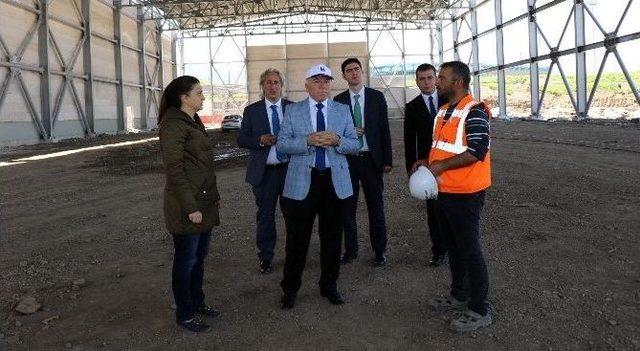 Başkan Sekmen Büyükşehir’in Yatırımlarını Denetliyor