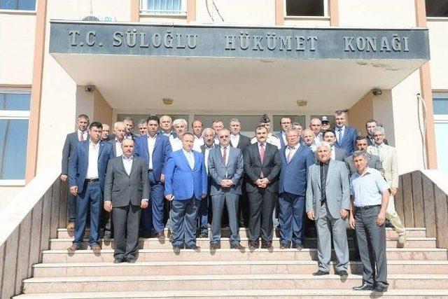 Edirne Valisi Özdemir Süloğlu İlçesi’nde İncelemelerde Bulundu