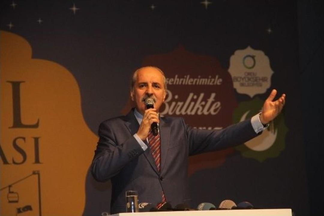 Numan Kurtulmuş: &ldquo;ter&ouml;r Belasını T&uuml;rkiye&rsquo;den Kazıyacağız"