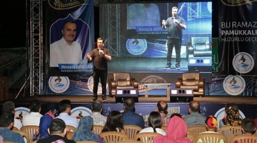 Pamukkale&rsquo;de G&uuml;ld&uuml;ren Ramazan Eğlencesi