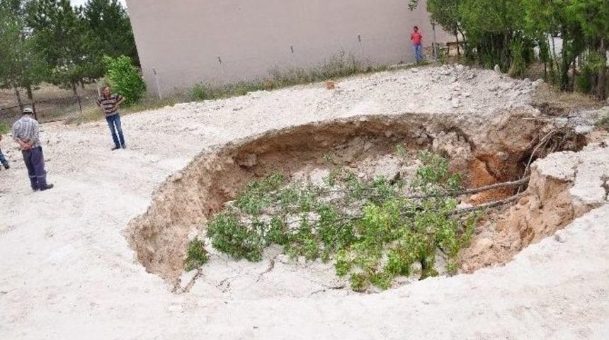 Doldurulan Obruk Yeniden G&ouml;&ccedil;t&uuml;