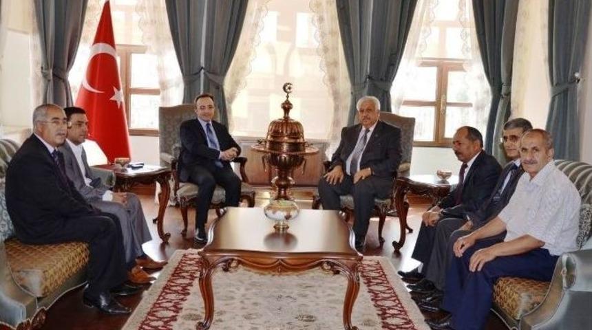 Mhp İl Teşkilatından Vali &Ccedil;ataklı&rsquo;ya Ziyaret