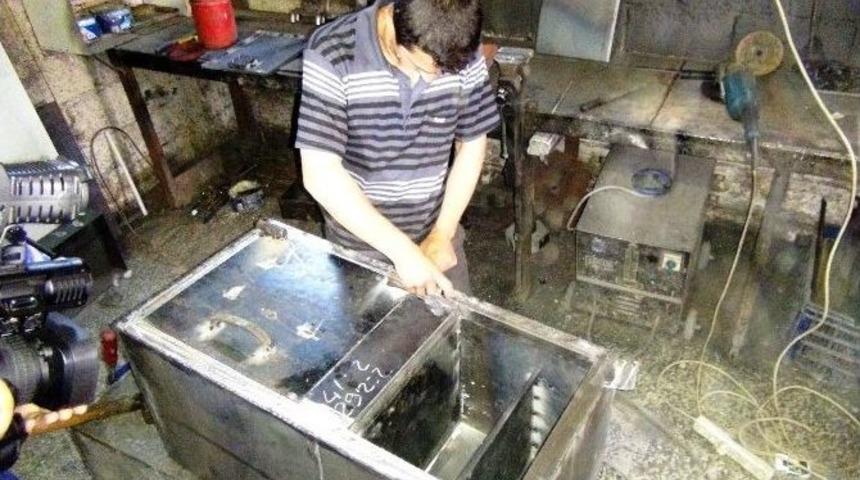 Hırsızların Korkulu R&uuml;yası &Ccedil;elik Kasalar Gaziantep&rsquo;te &Uuml;retiliyor