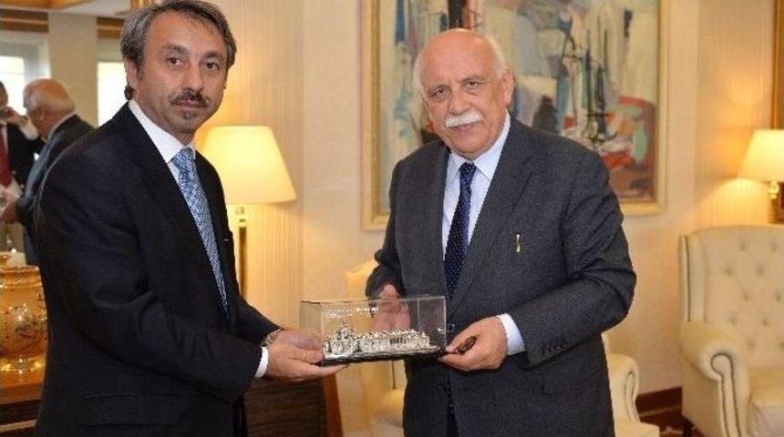 Trakya &Uuml;niversitesi Rekt&ouml;r&uuml; Y&ouml;r&uuml;k&rsquo;ten Bakan Avcı&rsquo;ya Ziyaret