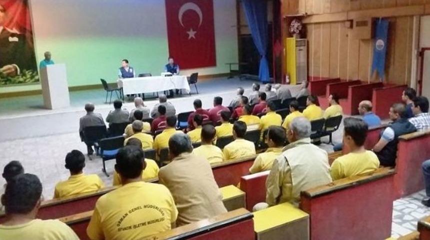 Orman Yangınları İle Mücadelede Hizmet İçi Eğitim