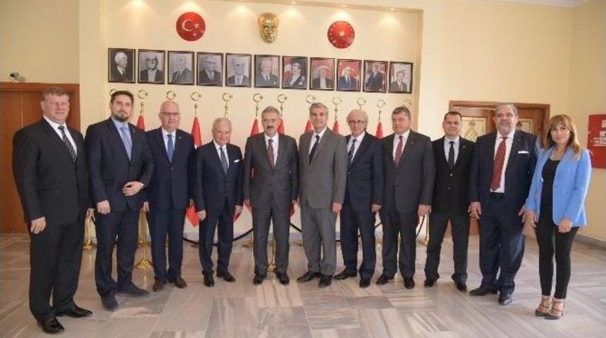 İto&rsquo;dan Vali Ayyıldız&rsquo;a &ldquo;hoş Geldin&rdquo; Ziyareti