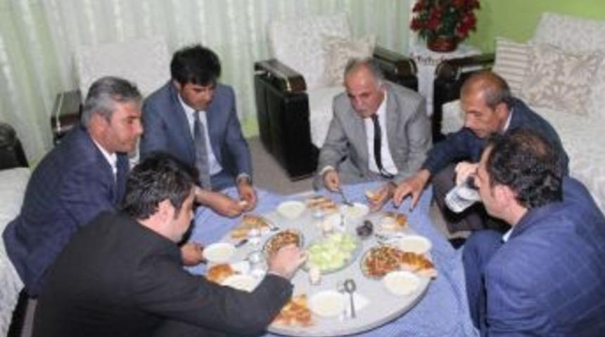 Başkan Aydın İftar&rsquo;ı Şehit Ailesi İle A&ccedil;tı