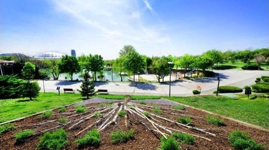 Kurumuş Ağa&ccedil;lar Altınpark&rsquo;ta Canlandı