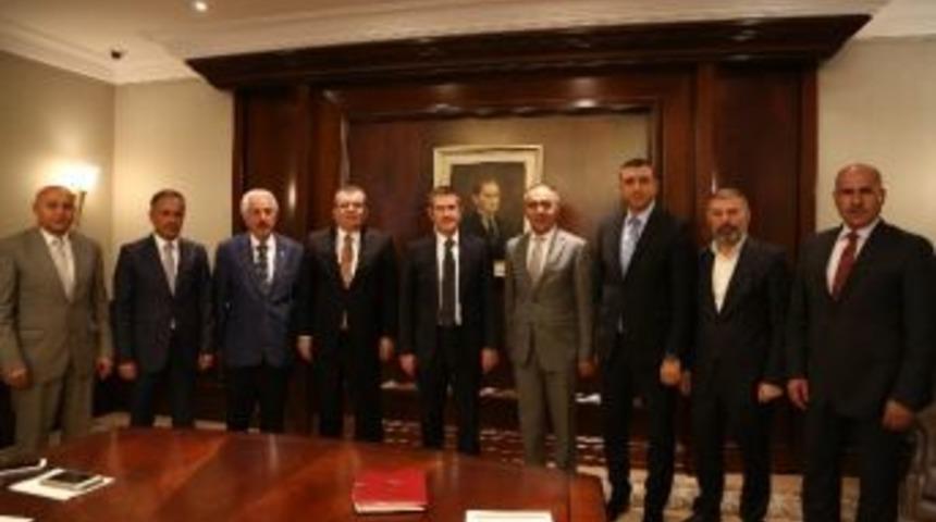 Ato&rsquo;dan Başbakan Yardımcısı Canikli&rsquo;ye Ziyaret