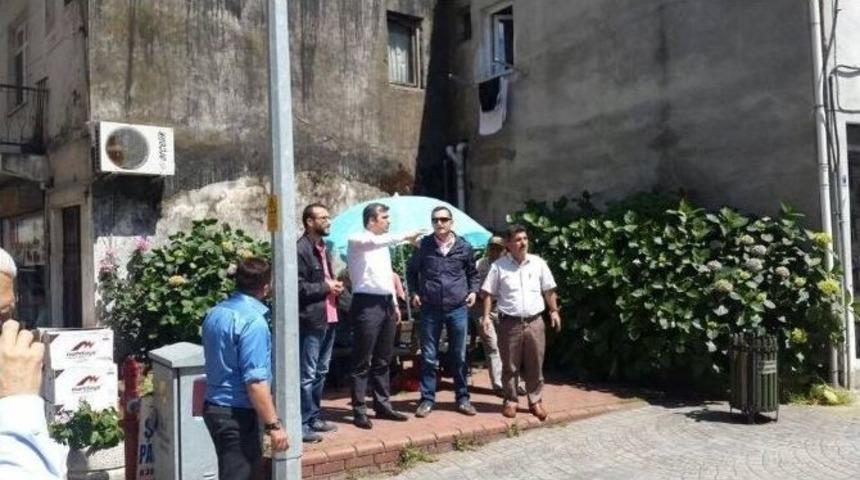 Belediye Başkanı C&uuml;neyt Yemenici &Ccedil;alışmaları Yerinde İnceliyor