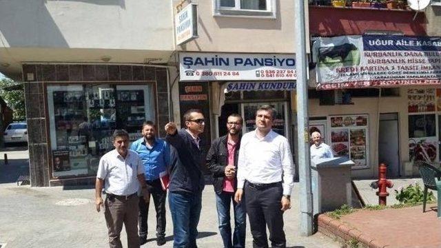 Belediye Başkanı Cüneyt Yemenici Çalışmaları Yerinde İnceliyor