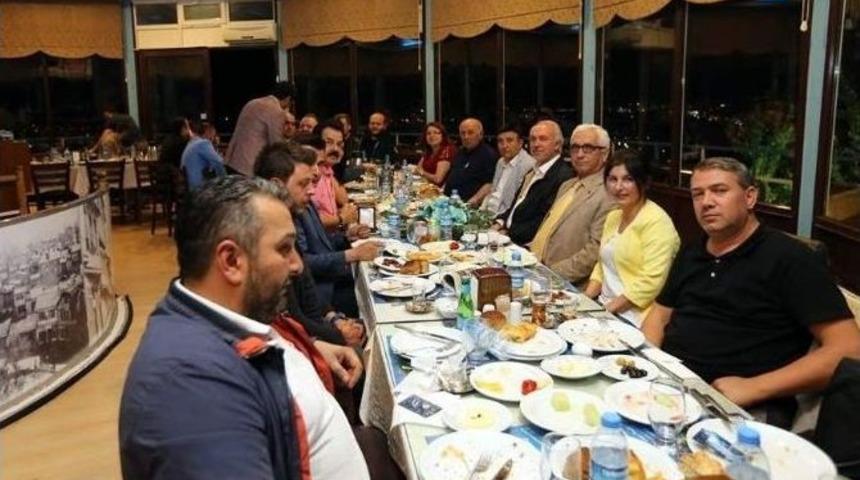 Başkan Kamil Sara&ccedil;oğlu, Basın Mensuplarıyla Sahur&rsquo;da Buluştu