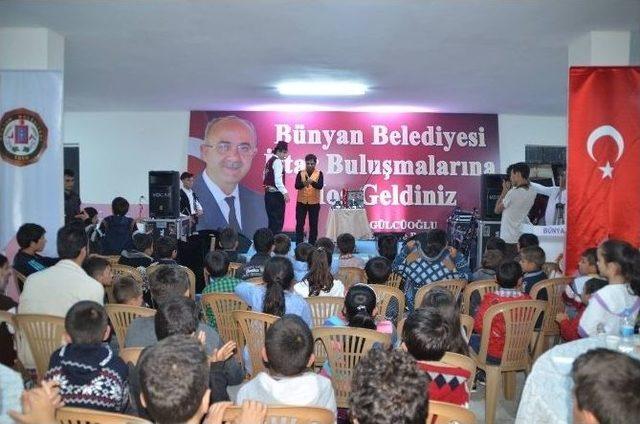 Bünyan Belediyesi İftar Buluşmaları Yüzlerce Süksün Sakinini Bir Araya Getirdi