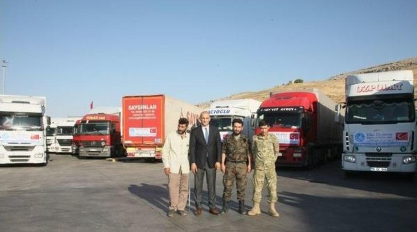 &Uuml;lk&uuml; Ocakları&rsquo;nın 9 Tır&rsquo;lık Yardımı Halep&rsquo;te