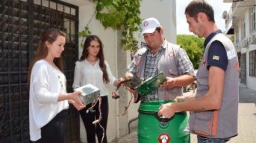 Menteşe&rsquo;de &ldquo;e-atık&rdquo; Uygulaması
