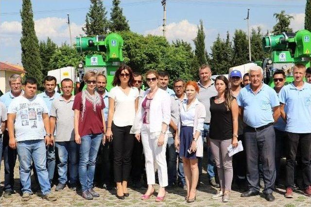 İlaçlama Çallışmalarına Son Teknoloji Cihazlar