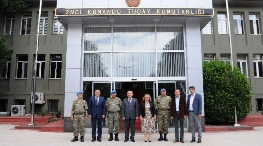 Belediye Başkanı Yılmaz&rsquo;dan Komandolara Ziyaret