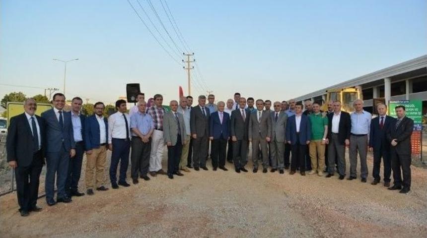 Yağmur Suyu Hattının Temeli Atıldı