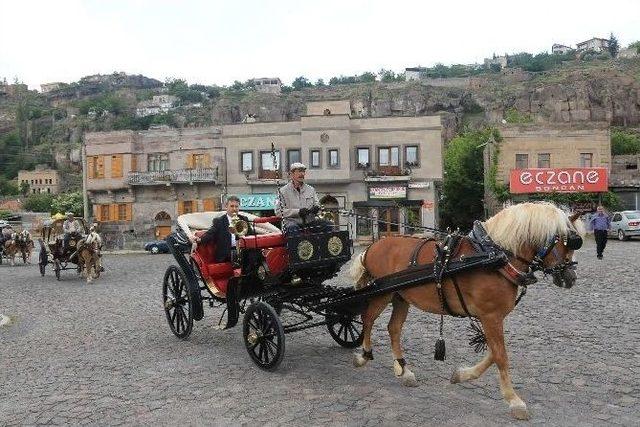 Talas Nostaljik Fayton Turlarına Hazır