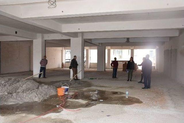 İncirliova’da Hamam Kompleksi Tamamlanıyor