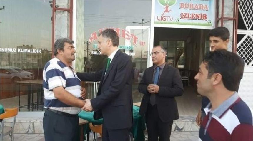 Kalkınma Bakan Yardımcısı Coşkun, Mersin&rsquo;in İl&ccedil;elerini Gezdi