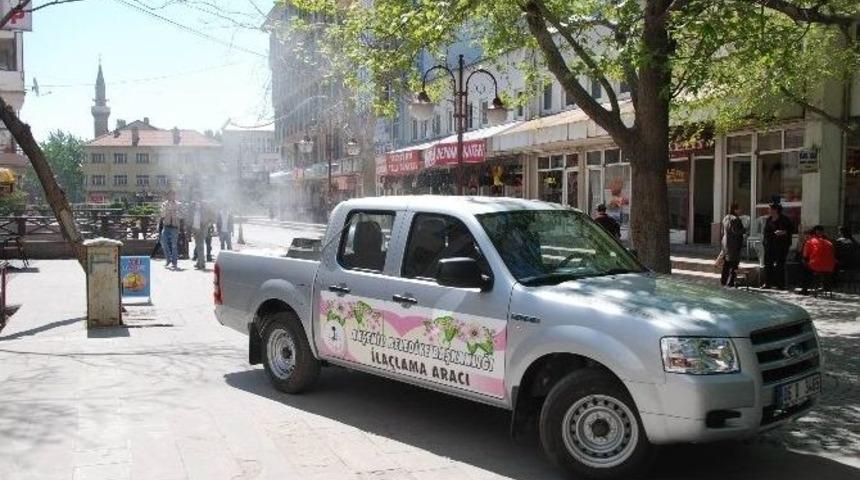 Akşehir&rsquo;de Haşereyle M&uuml;cadele &Ccedil;alışmaları S&uuml;r&uuml;yor