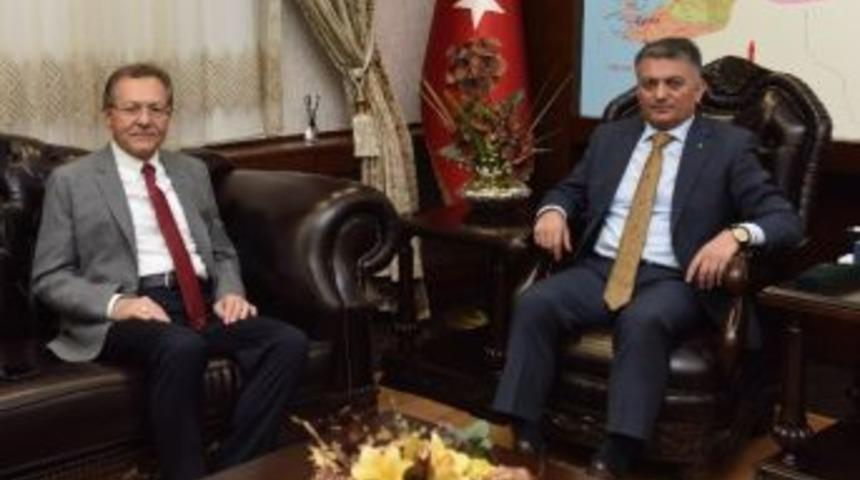 Başkan Uğur&rsquo;dan, Vali Yazıcı&rsquo;ya &ldquo;hayırlı Olsun&rdquo; Ziyareti