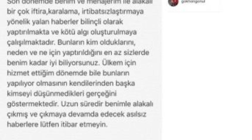 G&ouml;khan G&ouml;n&uuml;l&rsquo;den A&ccedil;ıklama