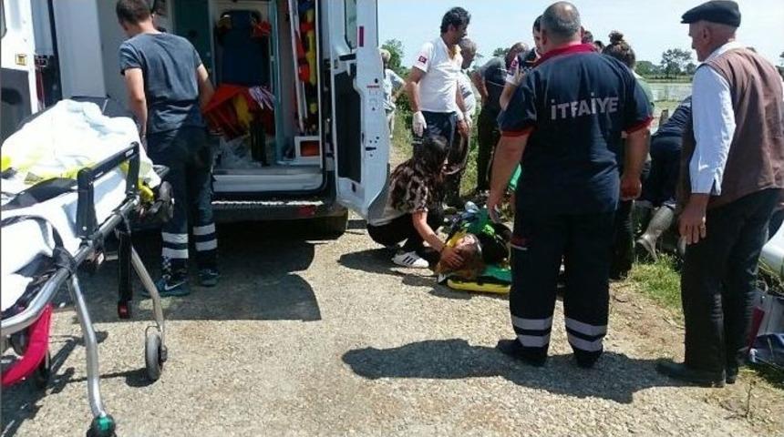 Sinop&rsquo;ta Trafik Kazası: 1 Yaralı