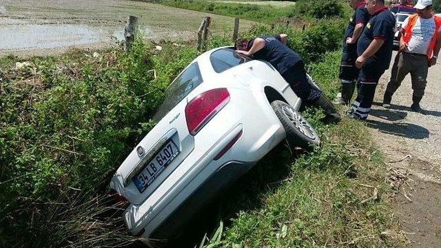 Sinop’ta Trafik Kazası: 1 Yaralı