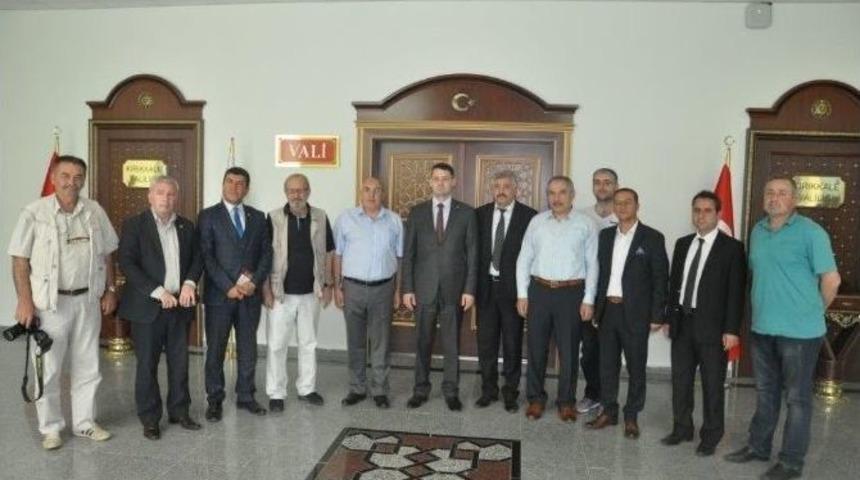 Kırıkkale Basını Vali Haktanka&ccedil;maz&rsquo;ı Ziyaret Etti