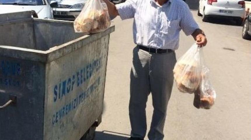 Sinop&rsquo;ta Ekmek İsrafı