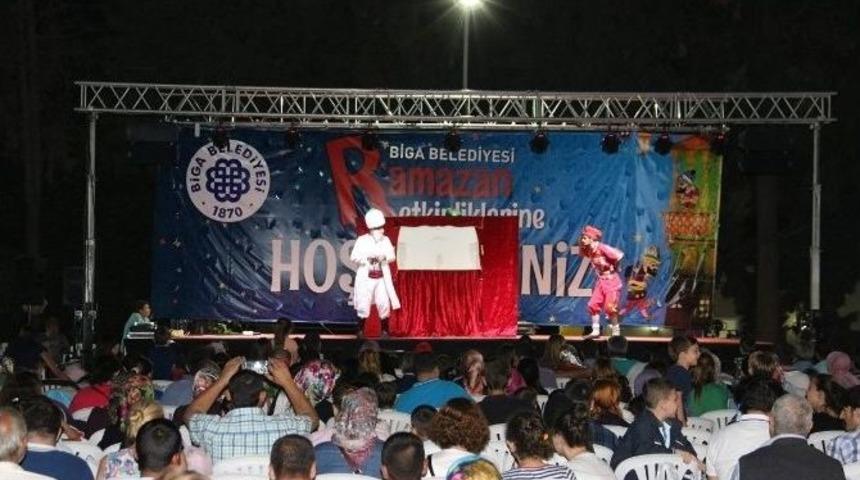 Biga&rsquo;da Ramazan Geceleri