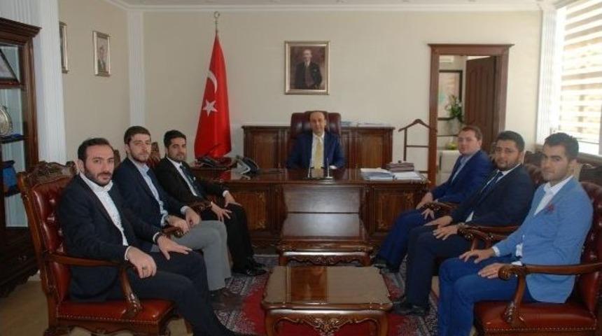 Kamu Ve Stk&rsquo;lardan Vali Erin&rsquo;e &lsquo;hayırlı Olsun&rsquo; Ziyareti