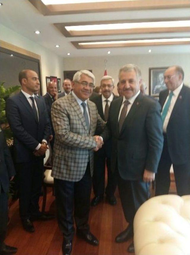 Başkan Karaçanta’dan Bakan Arslan’a Hayırlı Olsun Ziyareti