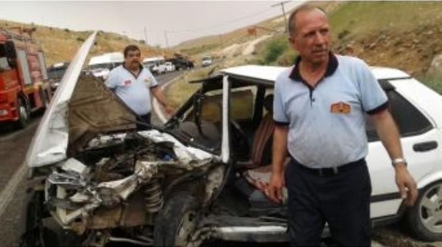 Siirt&rsquo;te Trafik Kazası: 2 Yaralı
