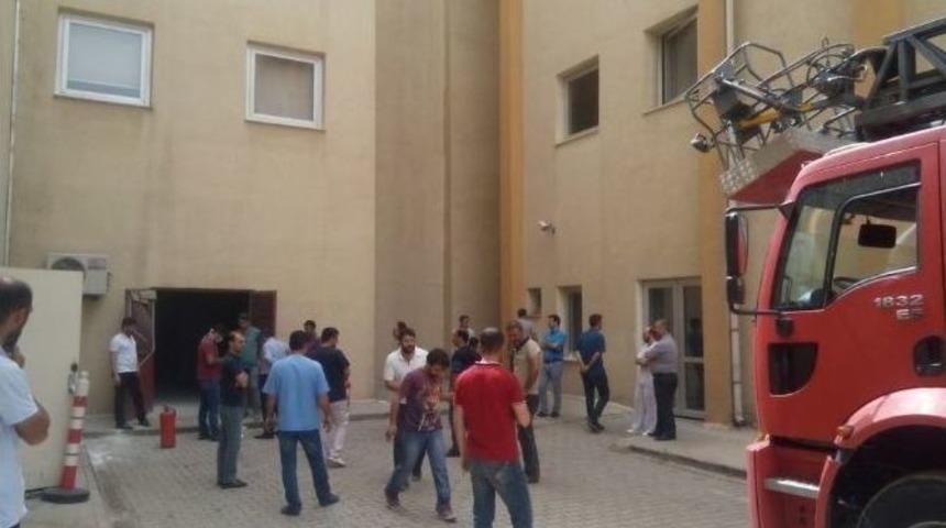 Hastanede Yangın Paniği
