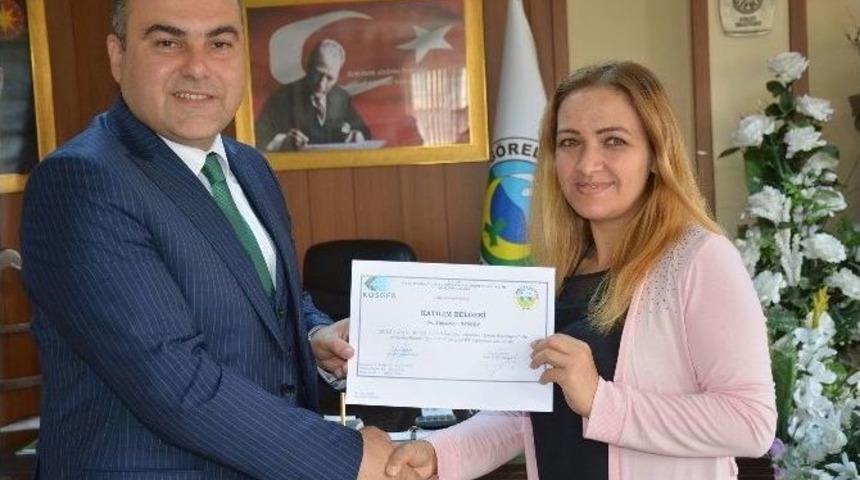 G&ouml;rele&rsquo;de Yeni Girişimcilere Belgeleri Verildi